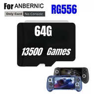 FOR ANBERNIC RG556 TF Card Portable PS2 Handheld Game Console Memory Card SD Card 61000 Games PS2 51
