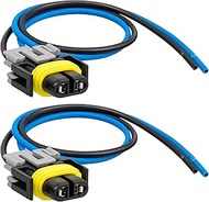 RED WOLF Headlight Wire Socket Connector PT2298 Multi-Purpose Pigtail Adapter Plug for Fog Light Hig