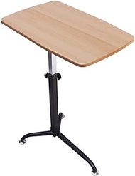 Mobile Laptop Desk, Fine-adjustable Foot Pad/Sit-stand Portable Height Adjustable Desk, For Desk/Dining Table/Bedside Table/Desk (Color : C) Fashionable