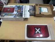 Nintendo N3DSLL MHX 日版限定主機  3ds ll Monster hunter mh