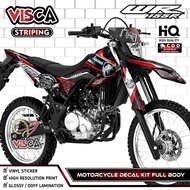Decal WR 155 - WR 155 Sticker - WR 155 Full Body Decal - WR 155 Variation Striping - WR 155 Supermot