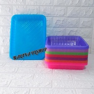 1 Lusin nampan plastik model anyam tikar termurah...!!!