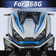 For ZONTES 368G 368 G 2024 Motorcycle Accessories Sticker Motor Bike Head Area Decoration Decals