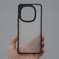 For Vivo IQOO 12 Pro Casing Transparent Acrylic Hard Case Airbag Protective Phone Case Cover