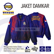 Jaket Pemadam Kebakaran / Jaket Bomber Damkar  / Jaket Crew  Pemadam / Jaket Fullprint / Jaket Bombe