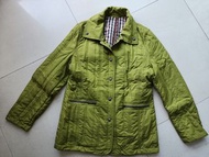 DAKS  green jacket 綠色格紋內襯外套 38