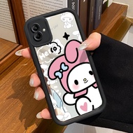 Casing HP Samsung Galaxy A04 M04 F04 A04E Case Casing Cute Rabbit Pattern HP Casing Silicone Softcas