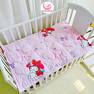 Nệm cho bé đi học mầm non Katina House 70x120cm, vải cao cấp tencel 60s mềm mịn mát, thấm hút tốt