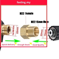 <FEELING>High pressure water pipe connector internal thread M22 to external thread M22-15