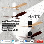 (FREE INSTALLATION BY AGENT) ALANTZ-COMFY 46 / 56 INCH SMART BLDC CEILING FAN 24W OSRAM LED Light