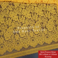 EKP018 SEMI FRANCE GITAN/ LARGE WIDE/ - SEMI LACE FRANCE SEMI FRANCE/ FRANCE LACE/