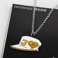 Jojo's Bizarre Adventures Kojiro Taro's Student Hat Magical Adventure Necklace