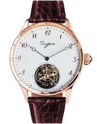 Sugess SU8230RW Tourbillon Master Enamel Dial Bluesteel Seagull ST8230 Mechanical Mens Luxury Watch