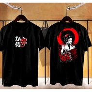 QUALITY JAPANESE SAMURAI T-SHIRTS| SAMURAI DISTRO T-SHIRTS |FLOWER SAMURAI T-SHIRT/JAPANESE T-SHIRT/