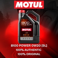 🚗MOTUL 8100 POWER ESTER 0W20 5L