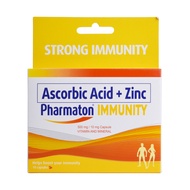 PHARMATON Immunity Ascorbic Acid + Zinc 10 capsules