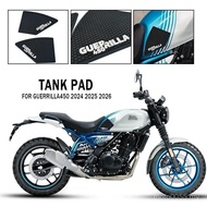 For Guerrilla 450 Guerrilla450 2024 2025 Motorcycle Non-slip Side Fuel Tank Stickers Waterproof Pad 