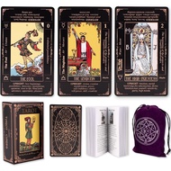 Suitable for Beginners Tarot, Classic Tarot, with Card Surface Meaning, Durable Tarot, Equipped with