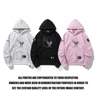 BAPE鯊魚頭 X Inter MIAMI梅西聯乘邁阿密國際多色迷彩連帽衛衣