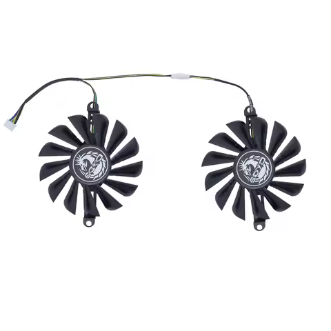 Graphics Cooler GPU Video Card Fan For SOYO RX 580 2048sp 8GB,For Soyo RX590 590 8G,2Pcs/Set,GFY0901
