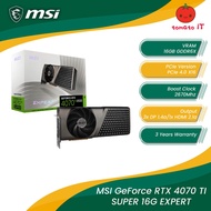 MSI GeForce RTX 4070 Ti SUPER 16G EXPERT 16GB GDDR6X
