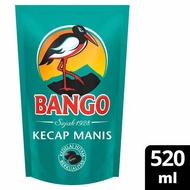 Kecap manis bango 520ml/kecap manis refill bango