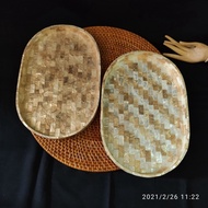 Oval shell tray 20x30cm/shell tray/shell tray/hotel tray TK017
