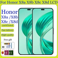 Original For Honor X8a X8b X8c X8D LCD Display Touch Screen With Frame Replacement