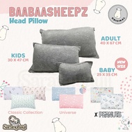 Winimalika Baabaasheepz Head Pillow Baby Kids Adult Classic Peanuts Head Pillow/