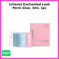 [clione] Enchanted Lash Perm Glue, 3ml, 1pc / Korean Lash Glue / Precision Adhesive / 100% Genuine b