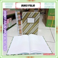 New 1 Pcs Buku Batik Folio Besar Isi 100 Lembar / Buku Hard Cover