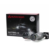 Mini BiLED Bi LED Autovision Daytona C2 Bulb H4 White Projector Projector Car Motorcycle Lights