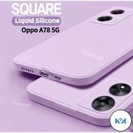 KK Oppo A78 5G 2023 Square Liquid Casing For Oppo Oppo A98 5G A17 A77 5G A58 A 78 77 OppoA78 4G 5G P