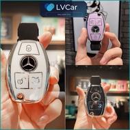 TPU key protection case for Mercedes Benz cars with silver border: Mercedes-Benz, c300, c200, c250, 