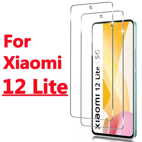 Screen Protector for Xiaomi 12 Lite Tempered Glass 9H Transparent Clear Anti Scratch Protective Film