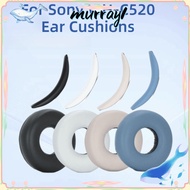 MURRAY 1Pair Headphone Ear Pads, Protein Leather Replacement Headset Earmuff, Headphone Accessories 