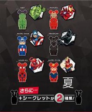 《夏本舖》日版 庫柏力克熊 BE@RBRICK MARVEL Cleverin 空氣清淨 漫威 猛毒 蜘蛛人 一中盒8入