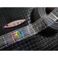 HOT STAMPING FOIL HOLOGRAPHIC FOIL/ TRANSPARENT HOLOGRAM FOIL HOLOGRAM BOX MOTIF 4 Cm x 5 Meters