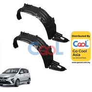Perodua Alza Front Rear (2009~2012) Fender Inner Protector Cover Liner Under Shield Wheel Splashing 