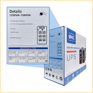 ✒ ✼ ❖ AWP Aide Pro LCD 900W-1500VA UPS with AVR Uninterruptible Power Supply (6 Sockets)
