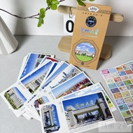 Lanzhou University Postcards 30 Pieces Landa Cultural Creative Campus Landscape 985 Introduction Car