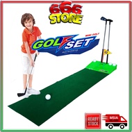 [New Arrival] Champion Mini Golf Game Set Kid Sport Boy Girl Toy [666 Store]