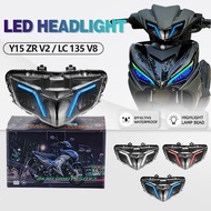 Pha Chóa Đèn Ex150/155 Chế Độ 7 Màu ( Chỉnh Bằng App )