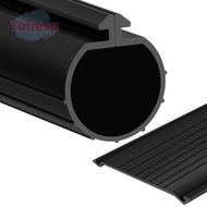 TOHESP Garage Door Bottom Seal, 1m Non-deforming Single Slot Garage Doors, Professional U-Shape Wear