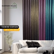 Curtain_Zoon Yasmine Mix Blackout Curtain Window Ready Made Hook Eyelet (290cm-300cm)