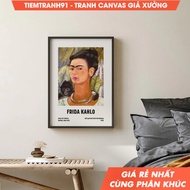 Wall painting, Frida Kahlo, Self Portrait With the Monkey - 1938, Frida Kahlo Poster, Feminist Artwo