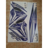 YAMAHA Y15 Y15zr Body Cover Stripe Sticker Mx King biru blue