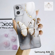 HP Latest Samsung A06 5G Softcase - Rajacase - Samsung A06 5G 2025 Casing - Butterfly case Motif - C