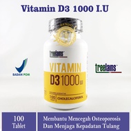 Treelains VITAMIN D3 1000 IU (100 TABLETS) / VITAMIN D3 1000iu