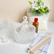 DIY材料包 - Familie 蒙古包造型容器大豆蠟蠟燭